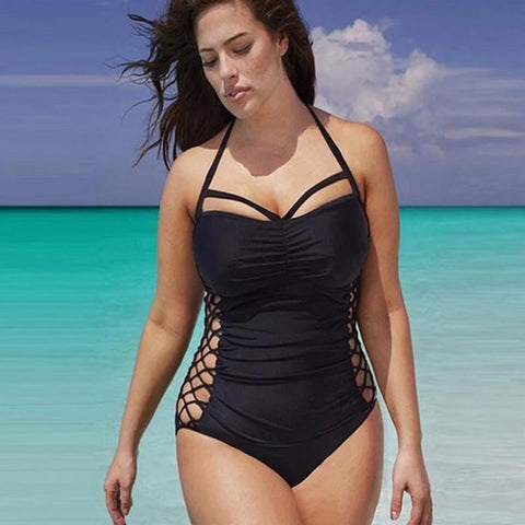 maiôs plus size, preto