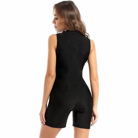 Maiô Feminino Com Short Para Sport 06
