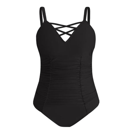 Maio Feminino Pluz Size Preta / G